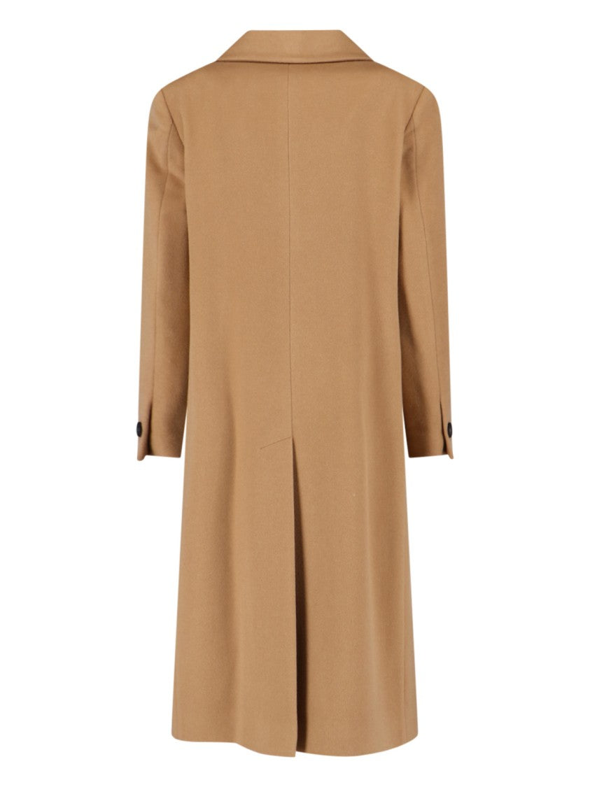 Tagliatore Jole Coat Midi Cashmere – Brown