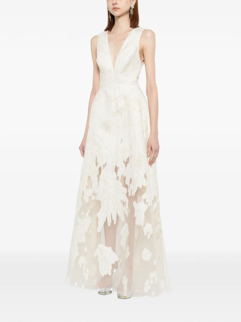 Saiid Kobeisy Brocade Dress