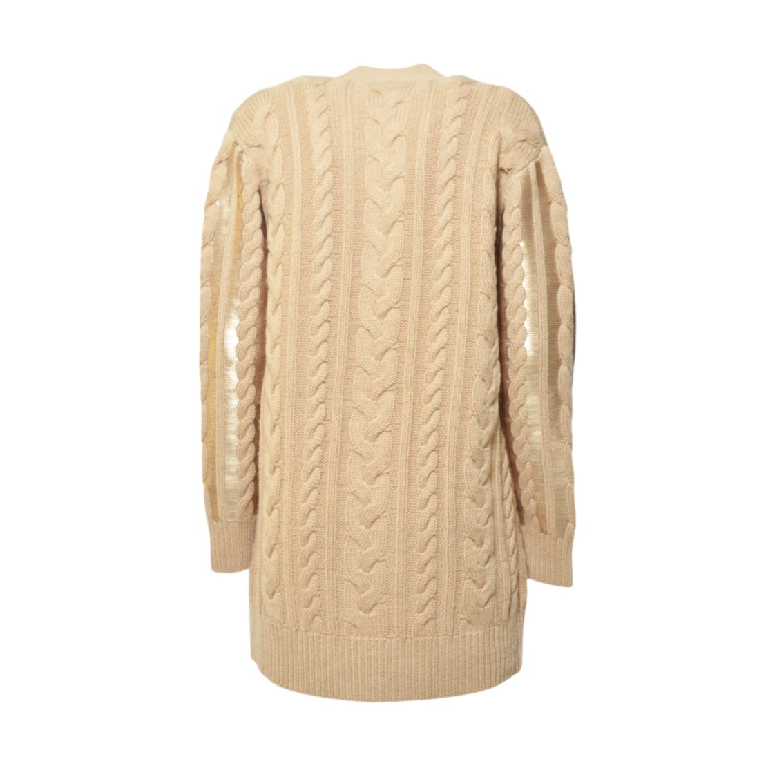 Max Mara Sequined Mirco Cardigan In Wool And Cashmere