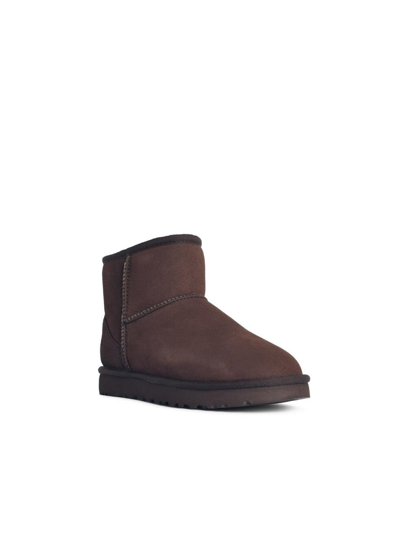 Ugg Cocoa Classic Mini Ii Suede Ankle Boots