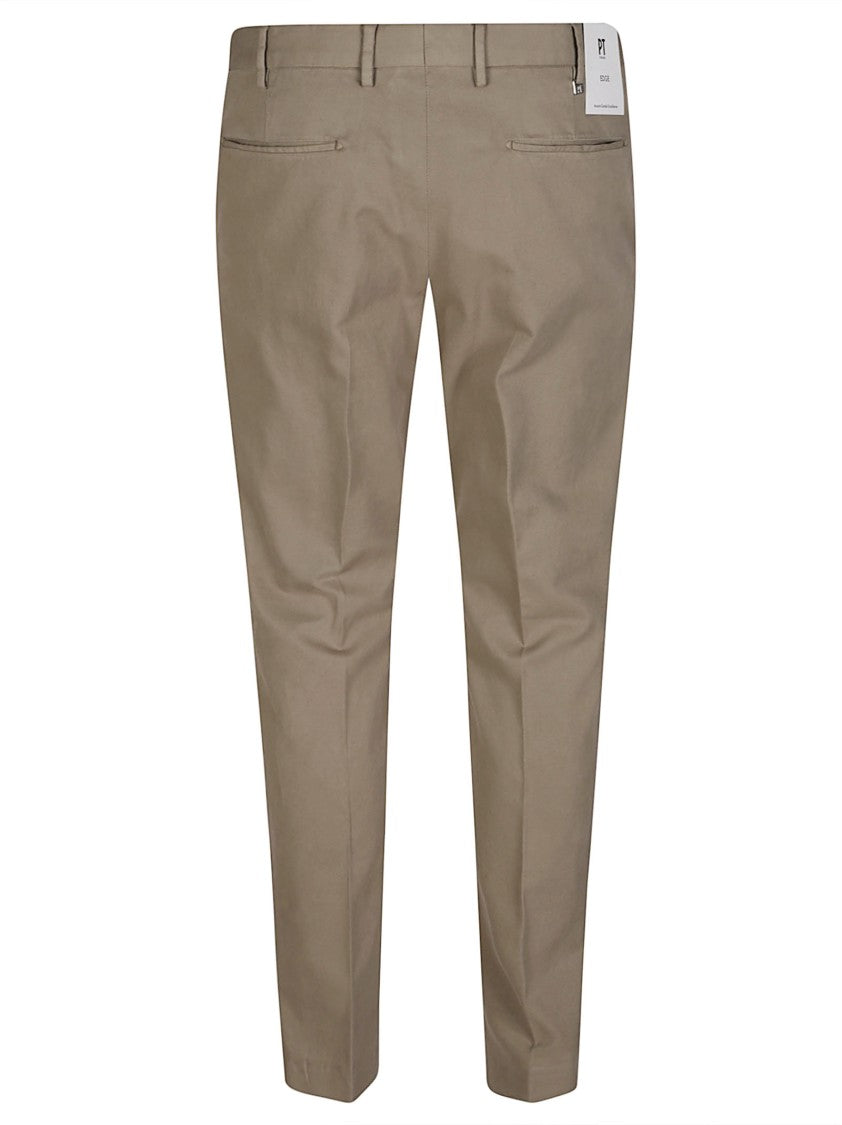 Pt Torino Dieci Slim Tailored Cotton-Cashmere Pants