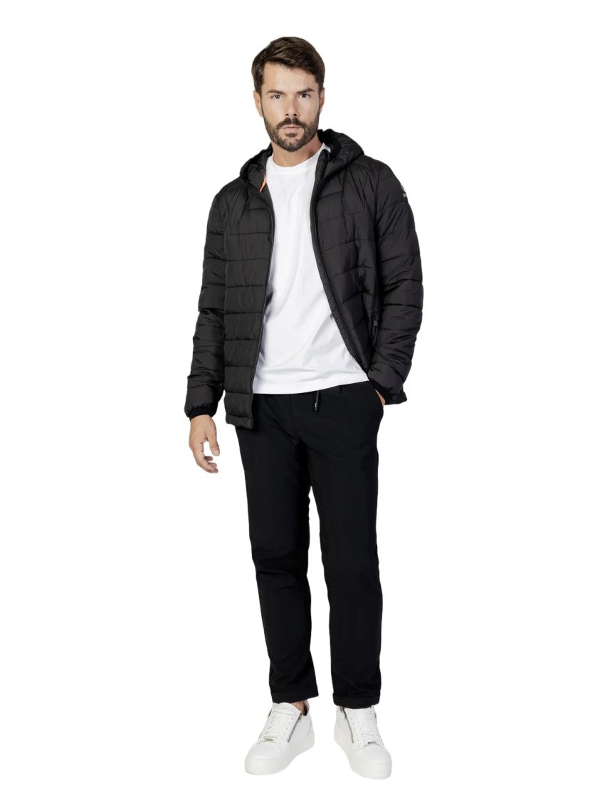 Suns Quilted Down Jacket With Adjustable Hood