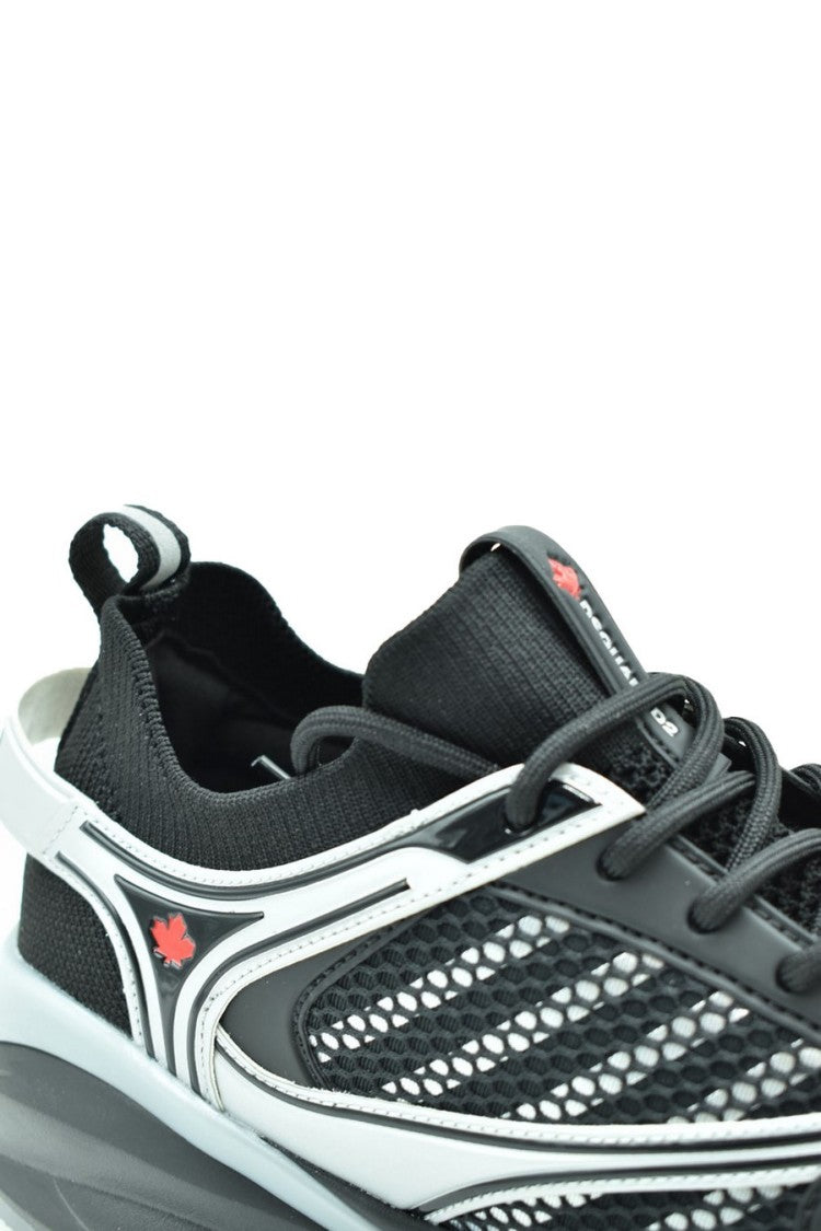 Dsquared2 Black Polyester Chunky Sneaker