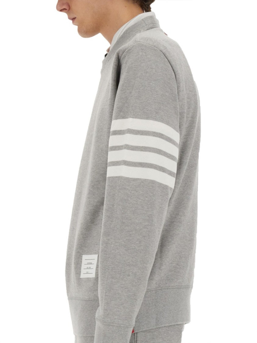 Thom Browne 4-Bar Cotton Sweatshirt