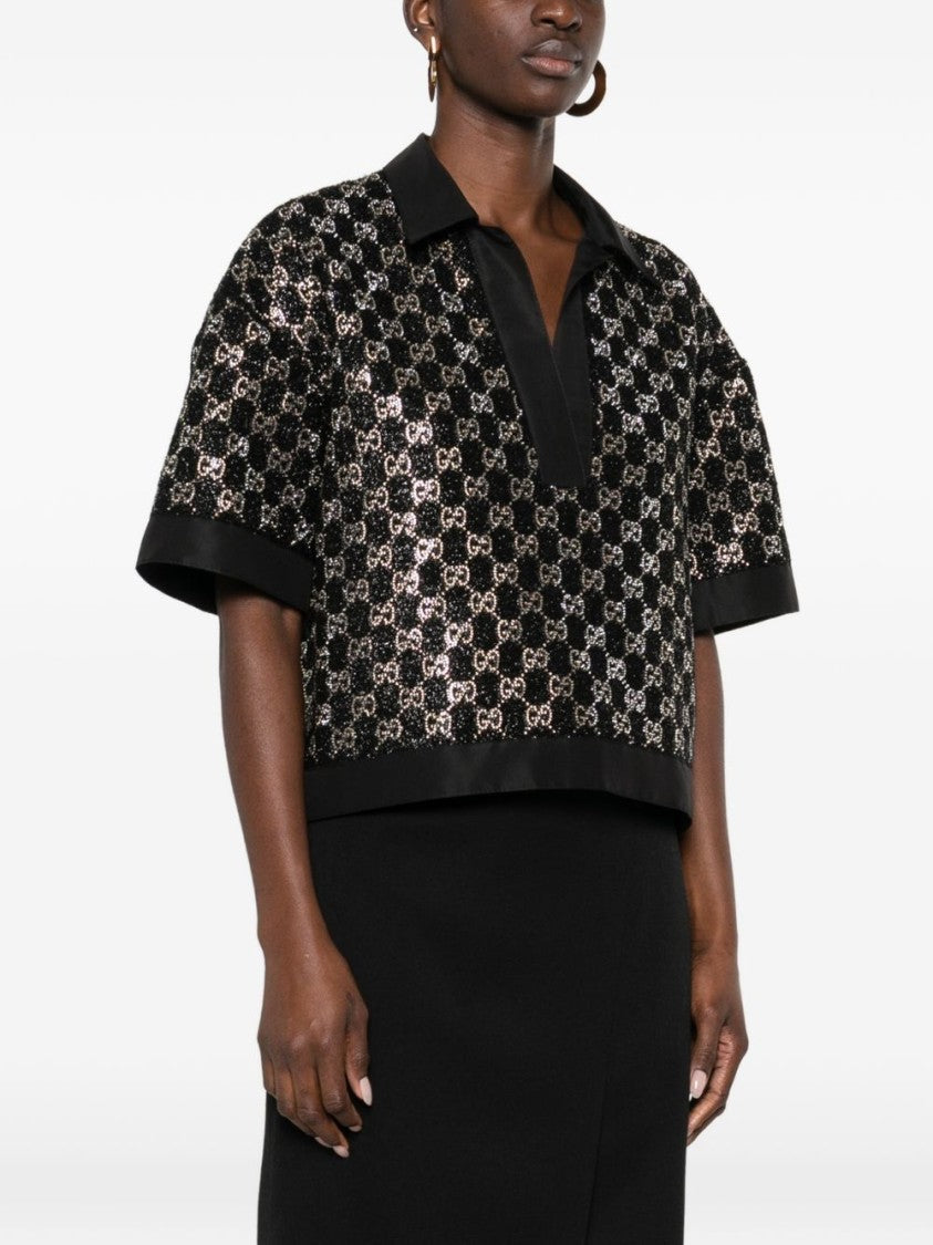 Gucci Cropped Top With Boxy Silhouette