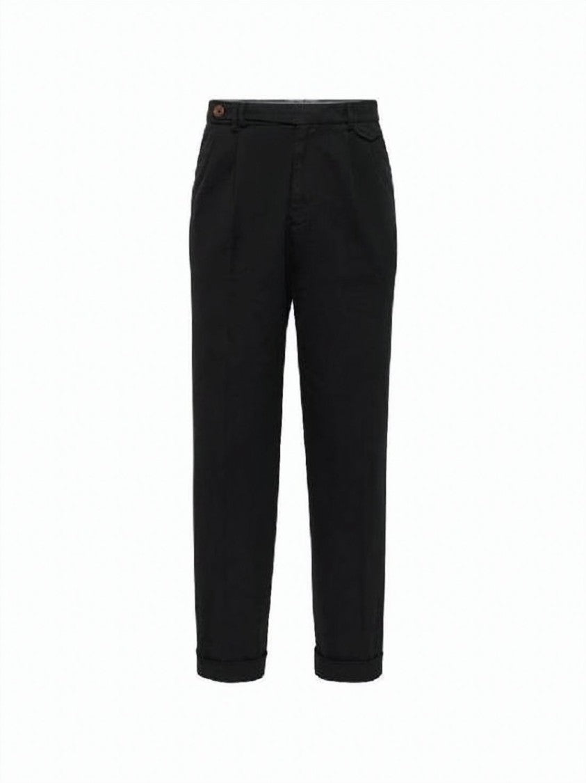 Brunello Cucinelli Straight Pants With Tailored Fit And Minimalist Design