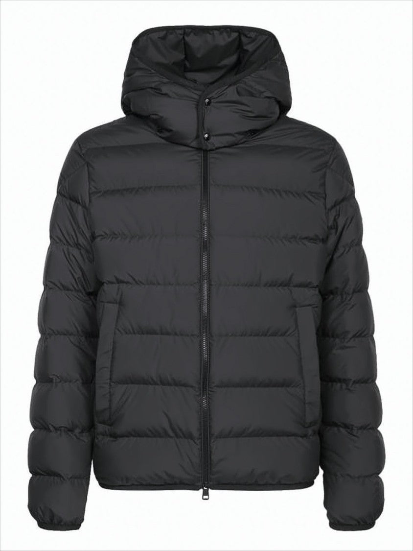 Moncler Padded Jacket With High Collar And Hood