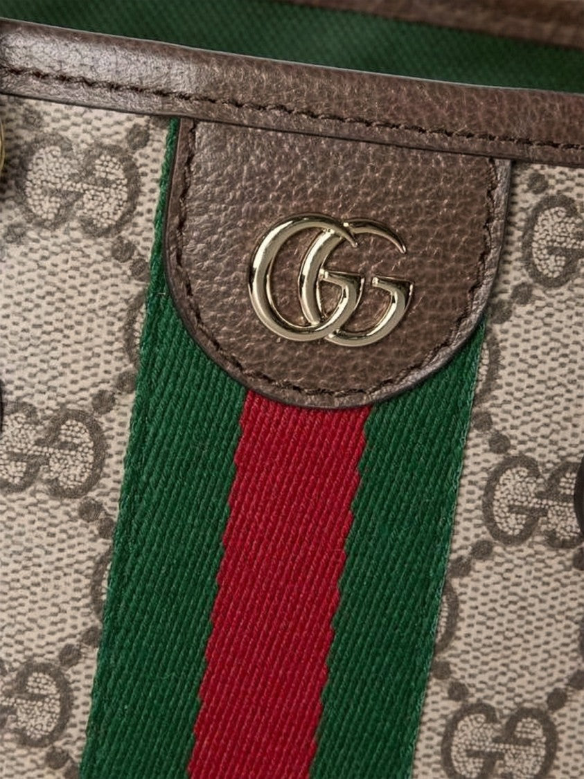 Gucci Canvas Monogram Tote Bag