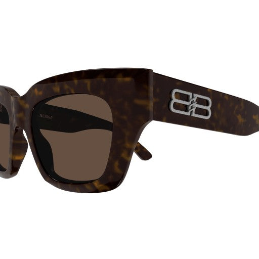 Balenciaga Oversized Tortoiseshell Frame Balenciaga Sunglasses