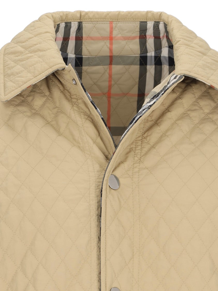 Burberry Reversible Single-Breasted Jacket – Beige