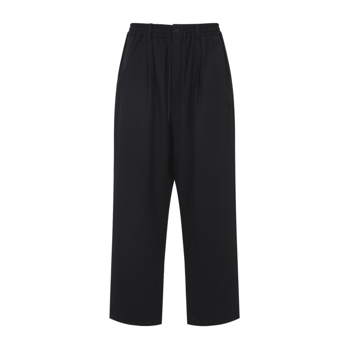 Y-3 Tailored Straight-Leg Trousers With Elastic Waistband
