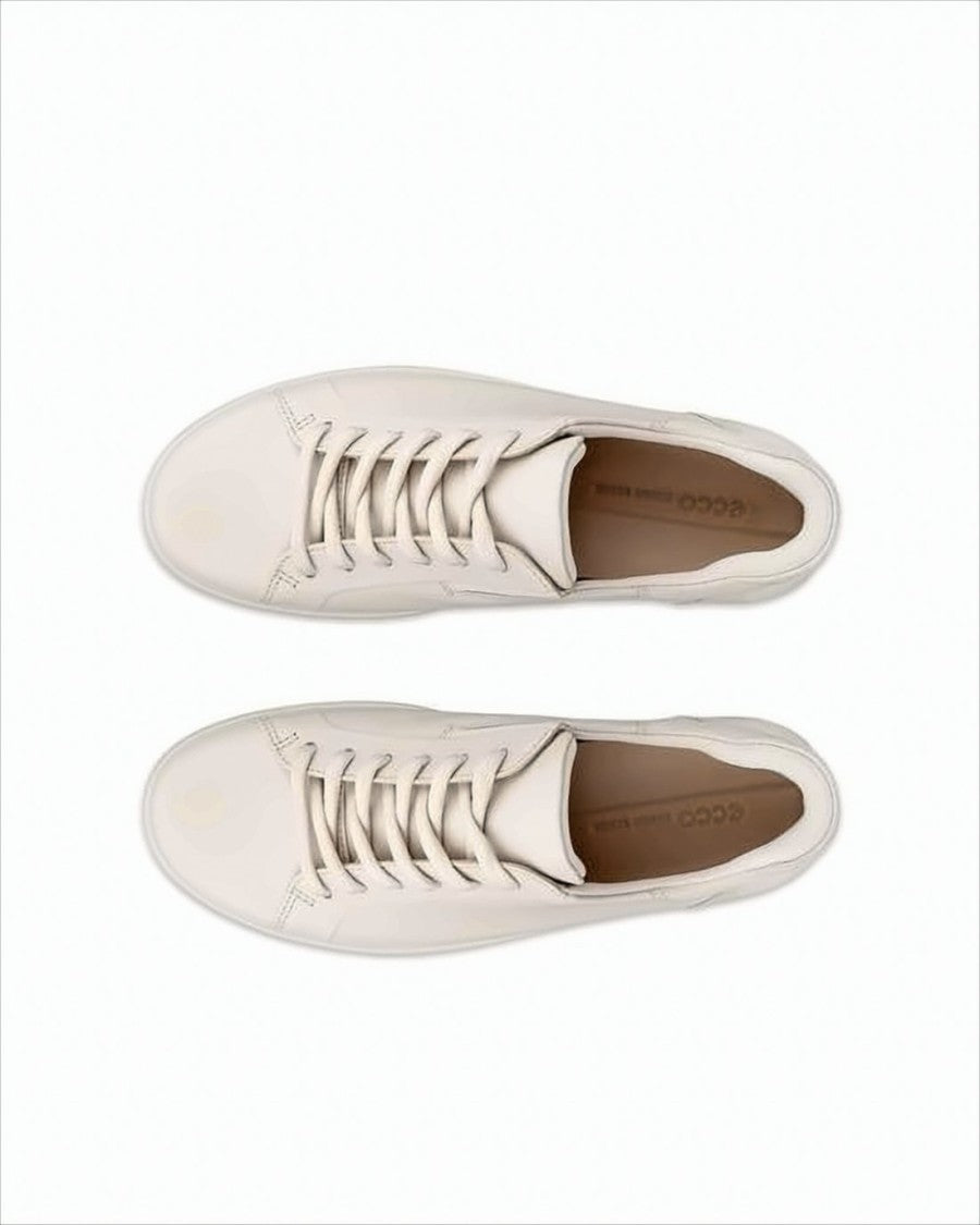 Ecco Minimalist Low-Top Sneakers With Padded Collar