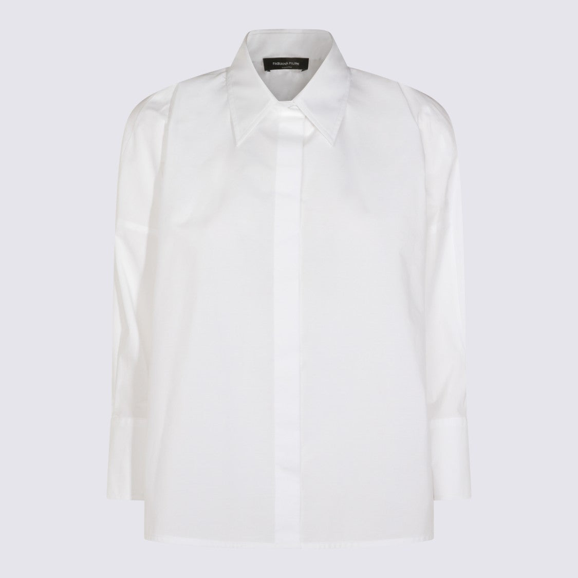 Fabiana Filippi White Cotton Shirt