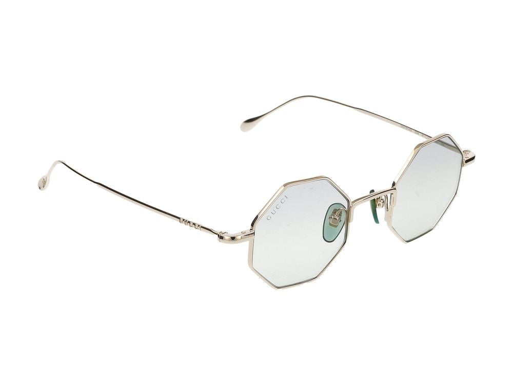 Gucci Sunglasses Gucci Gg1814s 004 Gold Gold Light Blue 41/22/145