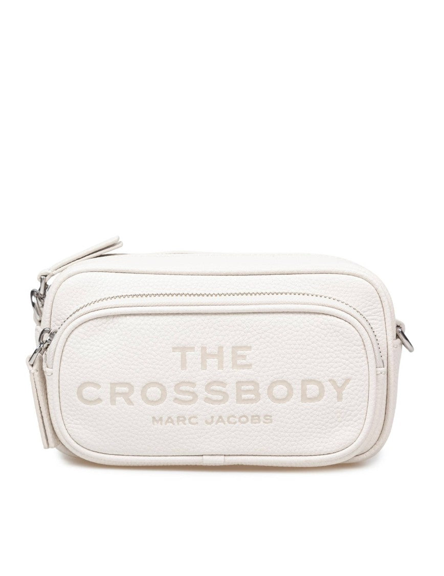 Marc Jacobs The Crossbody Leather Bag White Color
