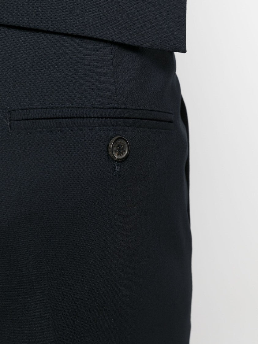 Dsquared2 Tailored Blue Two-Piece Cotton Suit