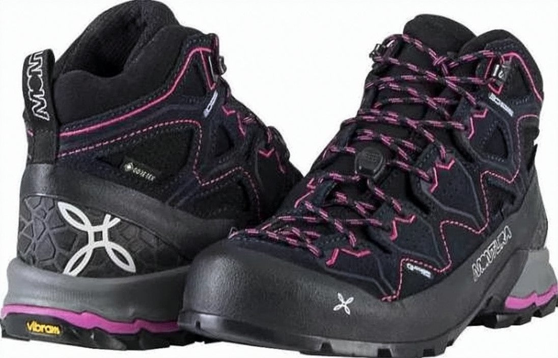 Montura High-Top Black Hiking Boots With Accents