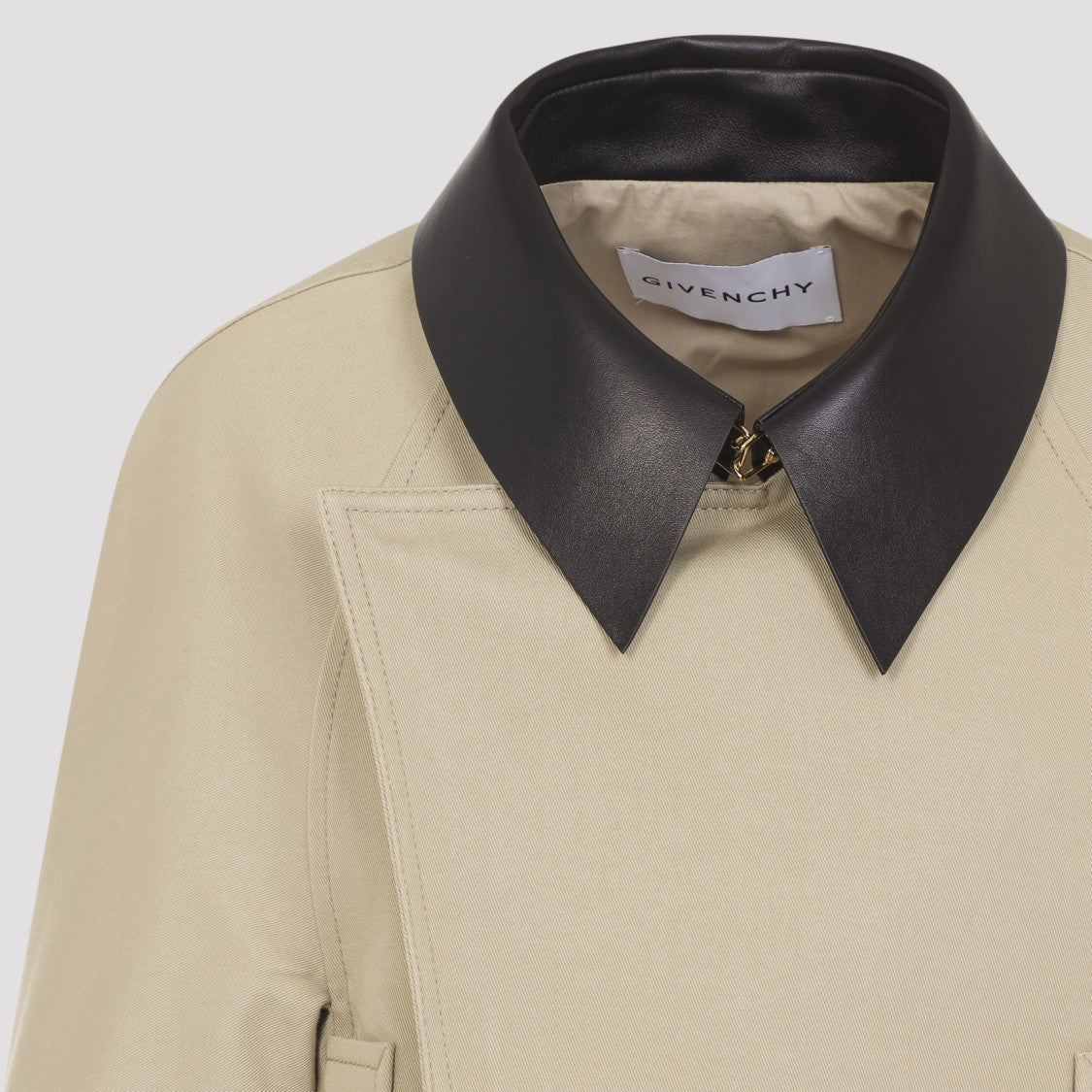 Givenchy Beige Cotton Caban Jacket
