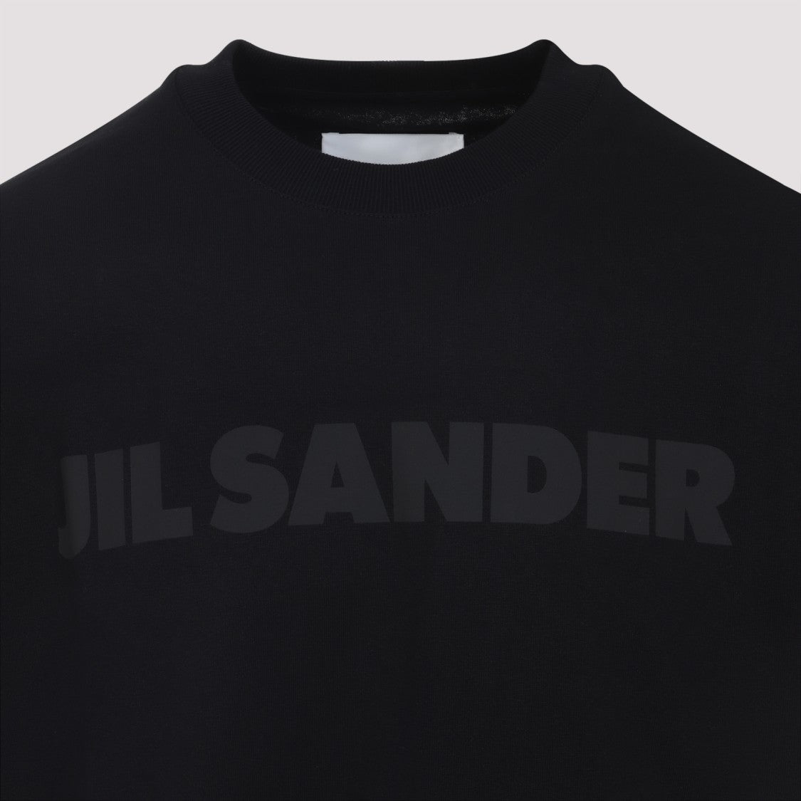 Jil Sander Black Cotton Cn Long Sleeves Os T-Shirt