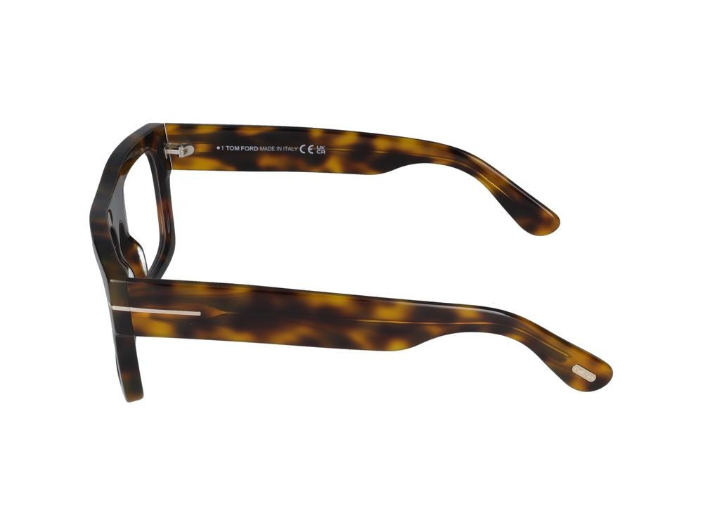 Tom Ford Tortoiseshell Oversized Frame Eyeglasses