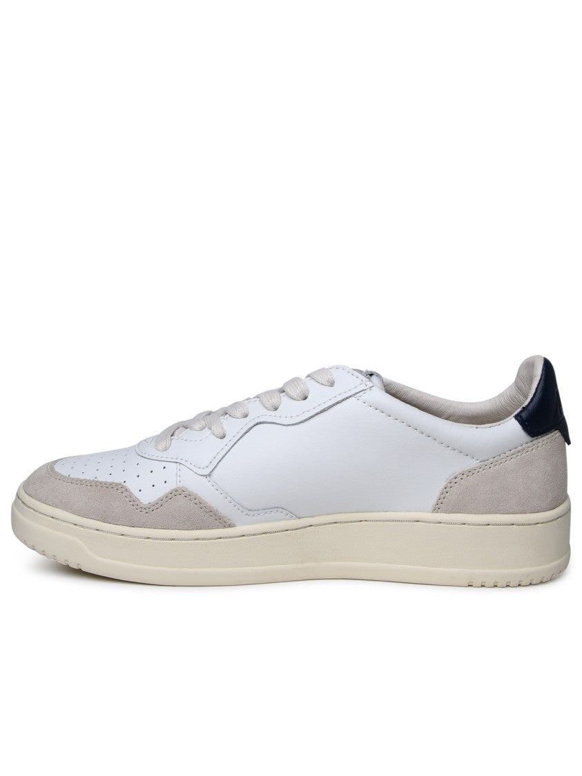Autry Two-Tone Leather Sneakers