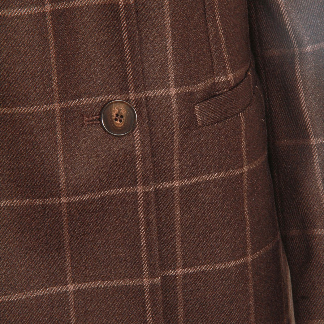 Montedoro Brown Wool Blazer