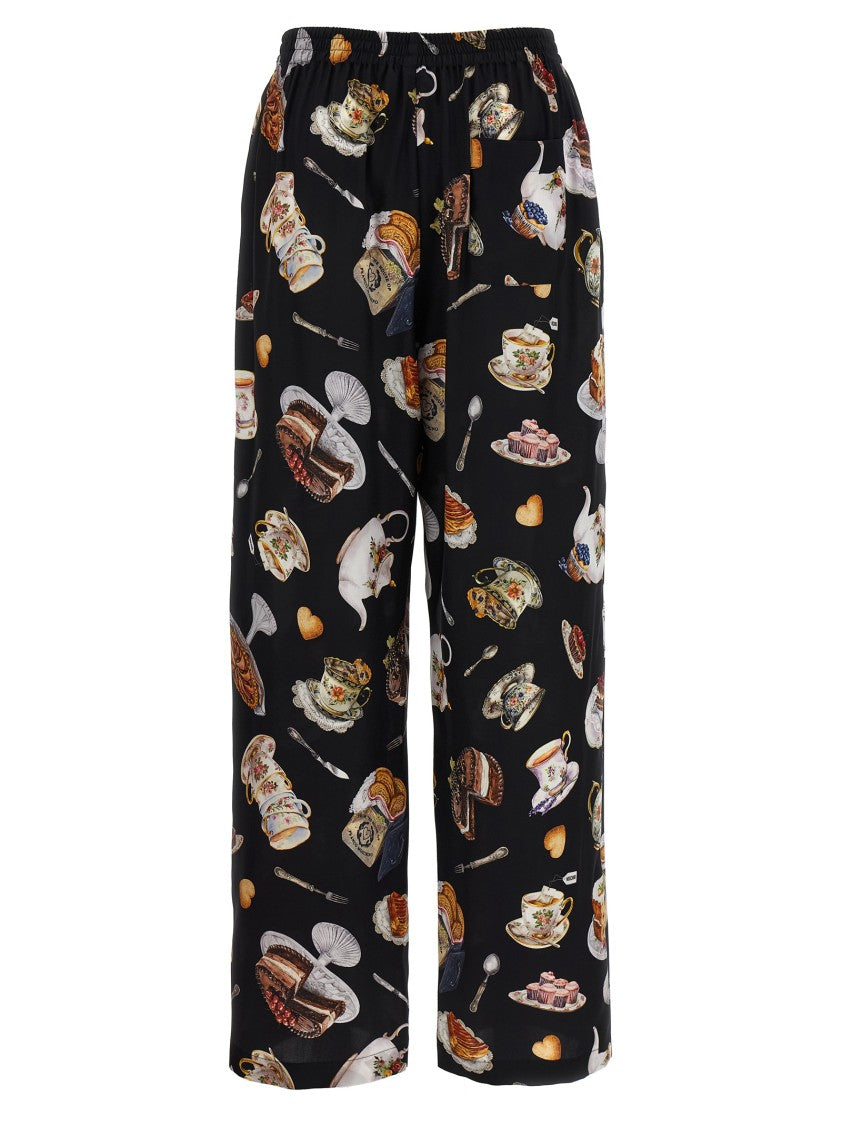 Moschino 'Tea Time' Print Pants