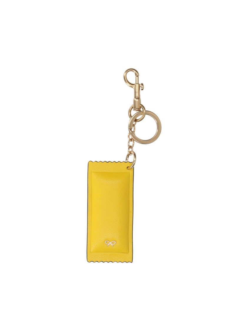 Anya Hindmarch Yellow Heinz English Mustard Key Charm