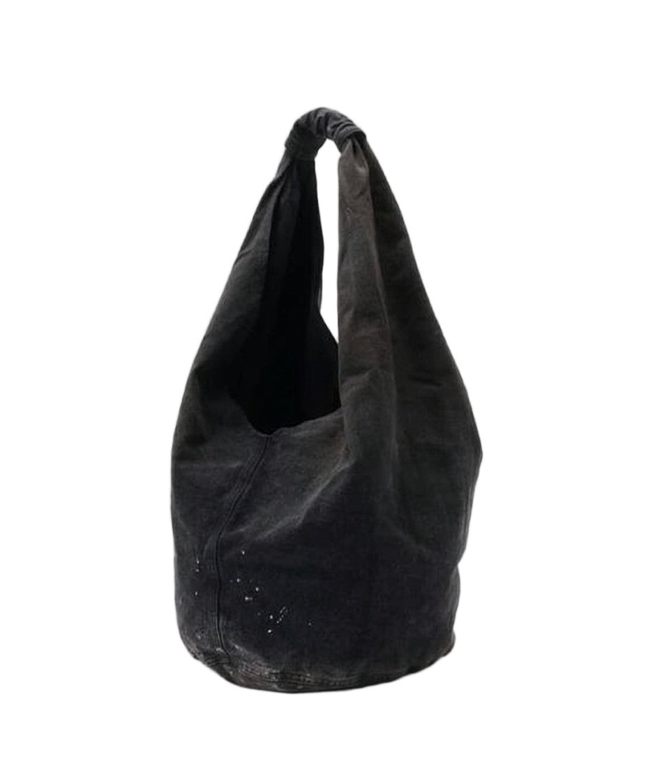 Our Legacy Slouchy Vintage-Inspired Cotton Shoulder Bag