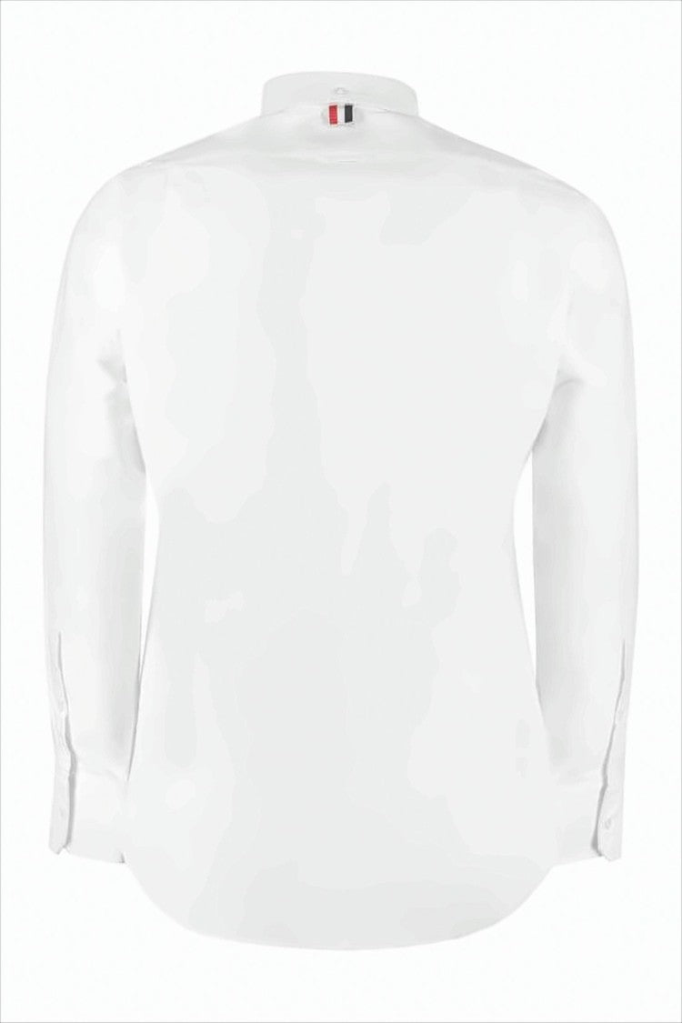 Thom Browne Classic Button-Down Long-Sleeve Shirt With Tailored Fit