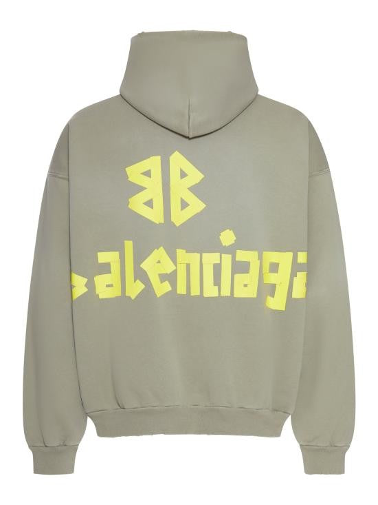 Balenciaga Relaxed-Fit Cotton Hoodie