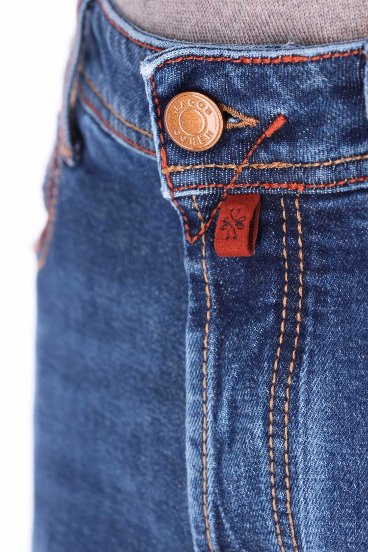 Jacob Cohen Cavallino Bard Fit Diamond Quilted Comfort Jeans