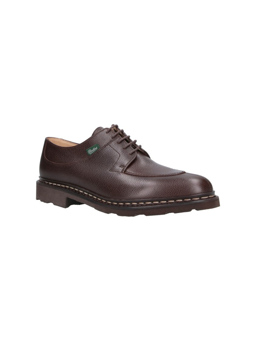 Paraboot Brown Avignon Calfskin Leather Brogues