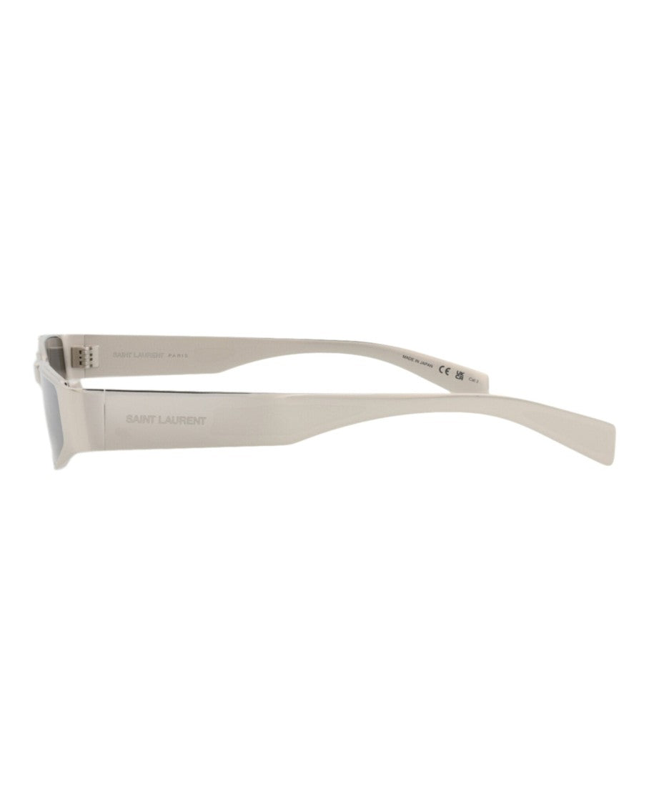 Saint Laurent Cat Eye-Frame Metal Sunglasses