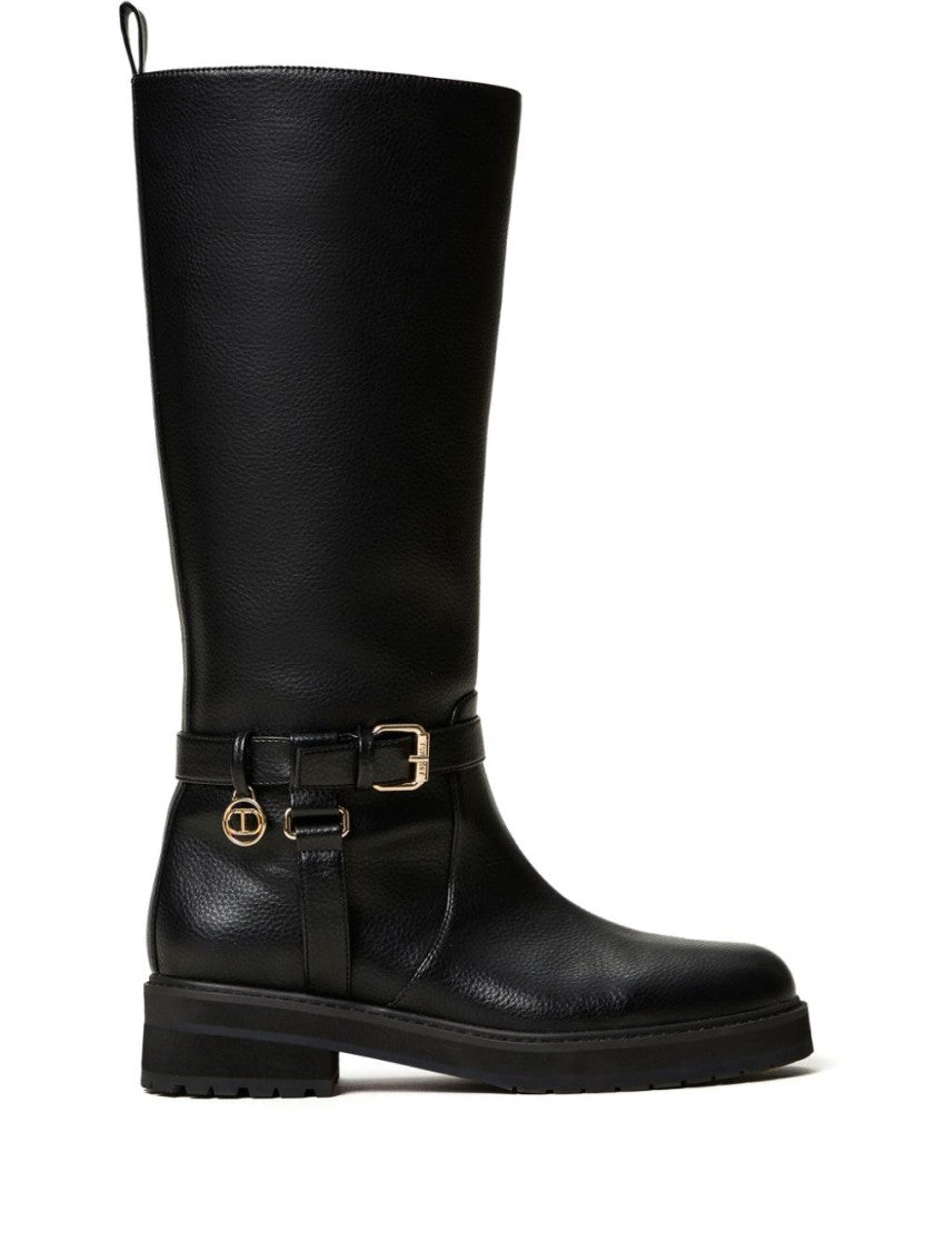 Twin-Set Biker Boots