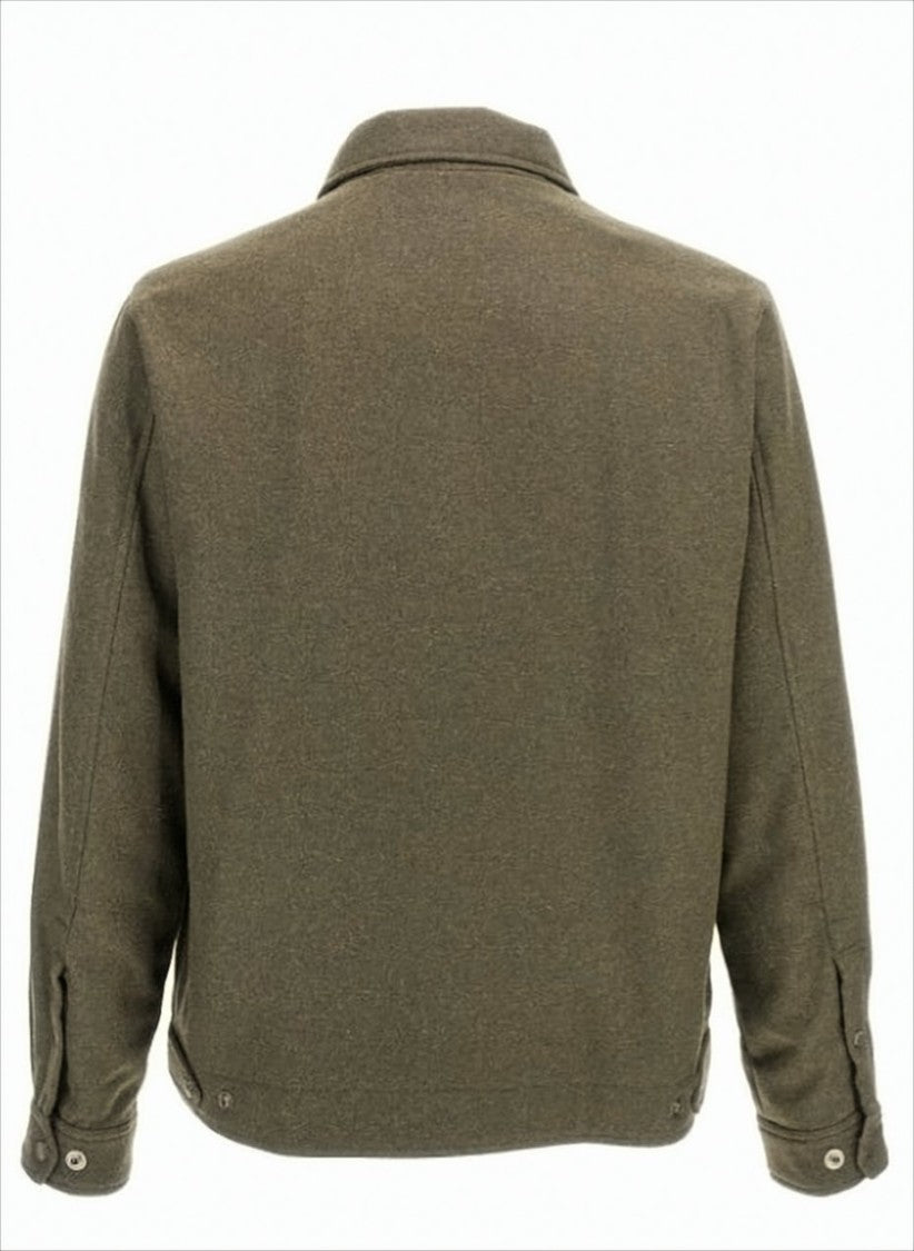 Woolrich Recycled Wool Blend Keating Shirt Jacket
