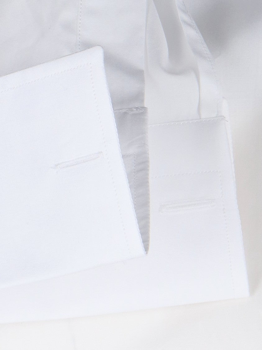 Barba Napoli White Cotton Hand-Sewn Classic Shirt