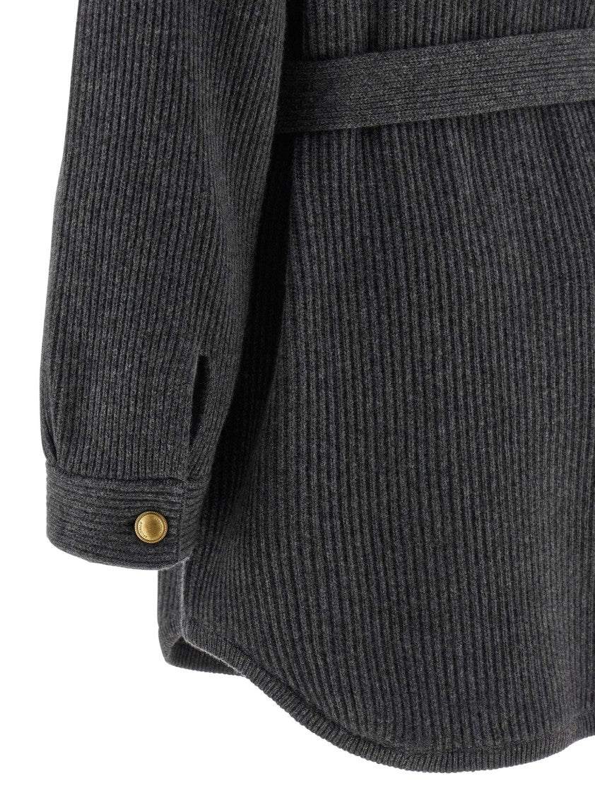 Brunello Cucinelli English Ribbed Cardigan