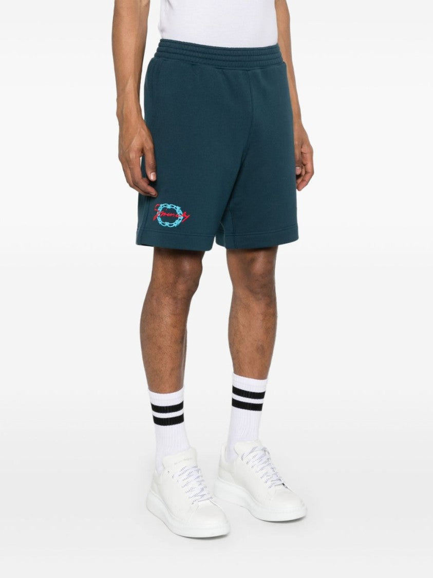 Givenchy Navy Blue Shorts