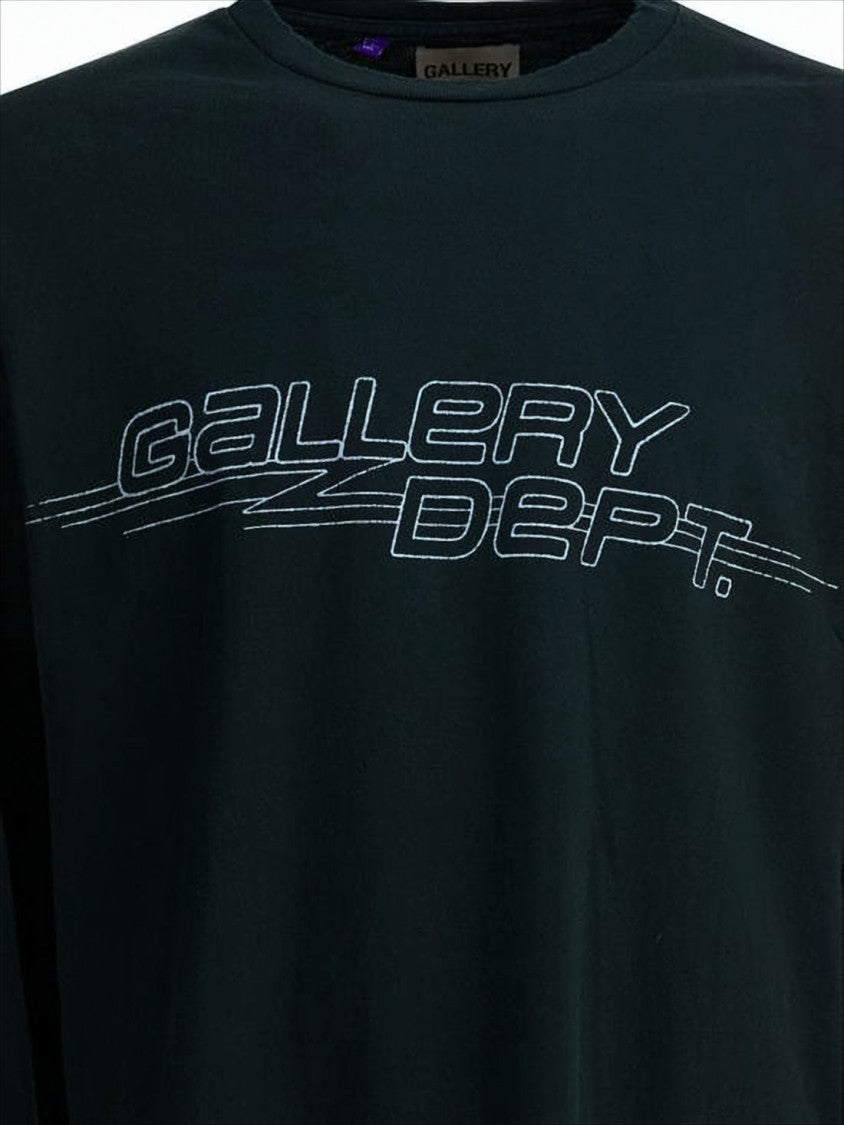 Gallery Dept. Relaxed Fit Black Long-Sleeve Tee