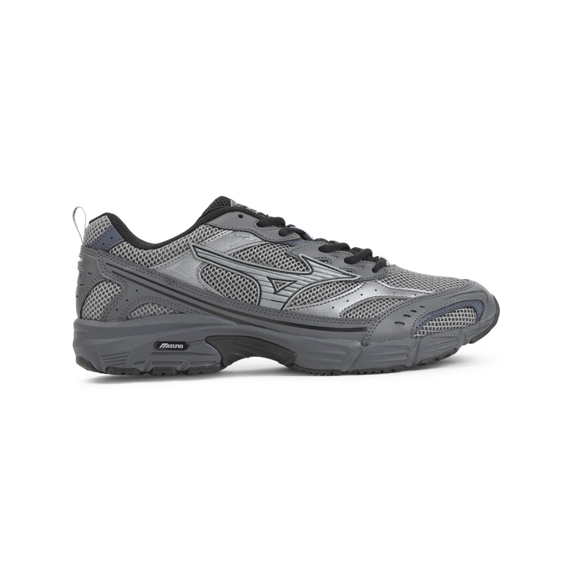 Mizuno Athletic Sneakers With Breathable Mesh And Leather Overlays