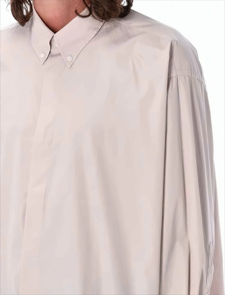 Ami Long-Sleeve Casual Shirt With Button-Down Collar