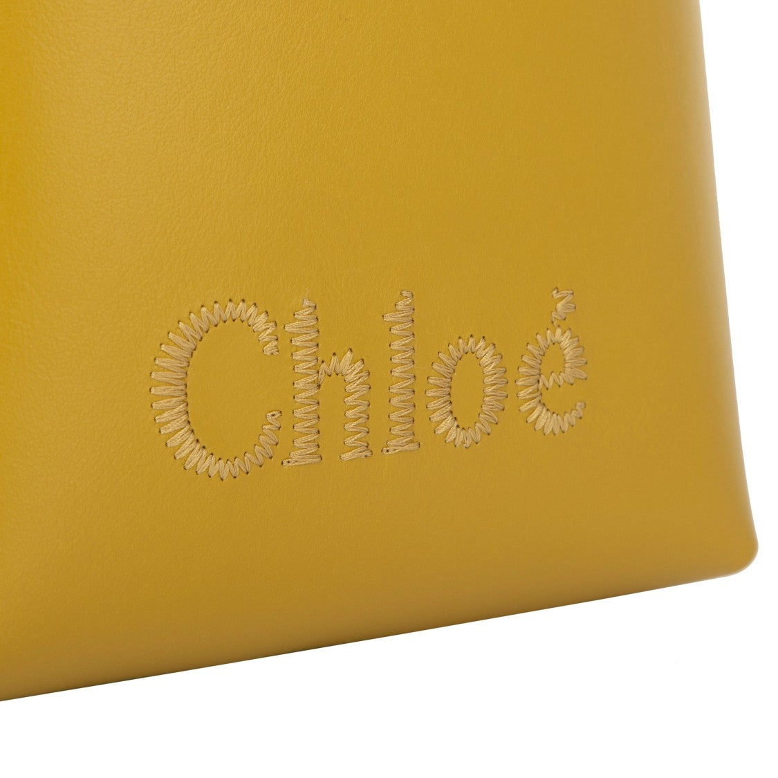 Chloé Micro Chloe Sense Bucket Bag In Green