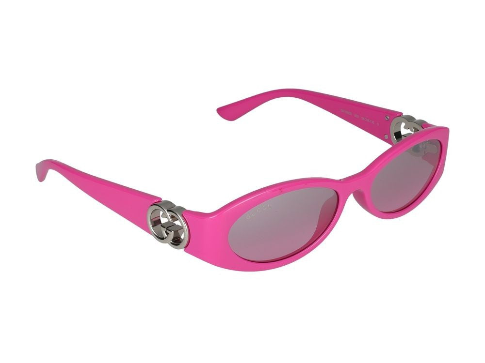 Gucci Fuchsia Gg1660s Rounded Frame Sunglasses