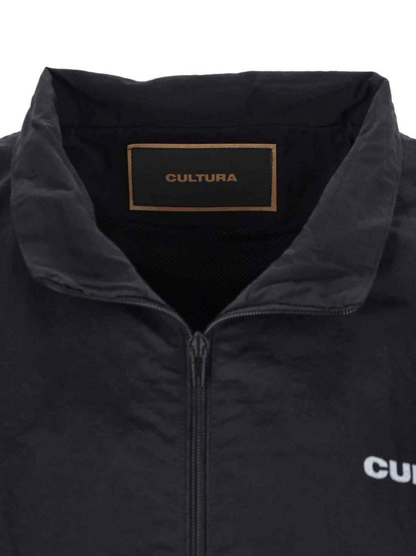 Cultura Black Jacket With Fitted Silhouette