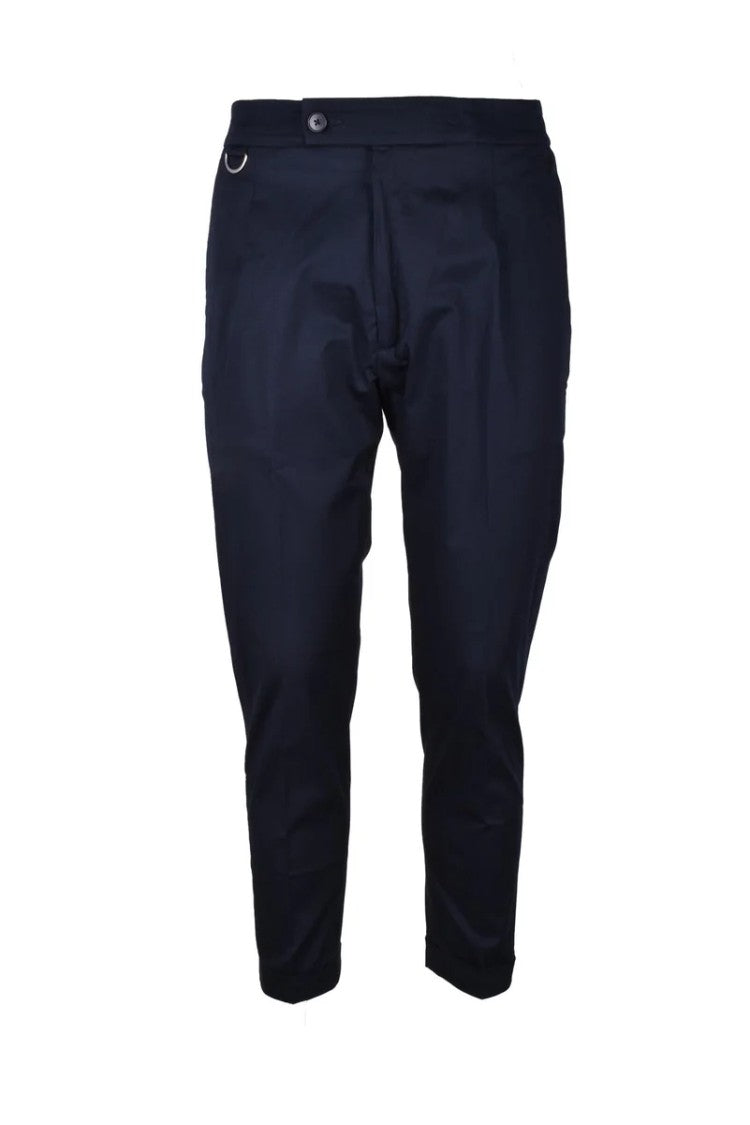 Low Brand Low Brand Stretch Trousers - Blue