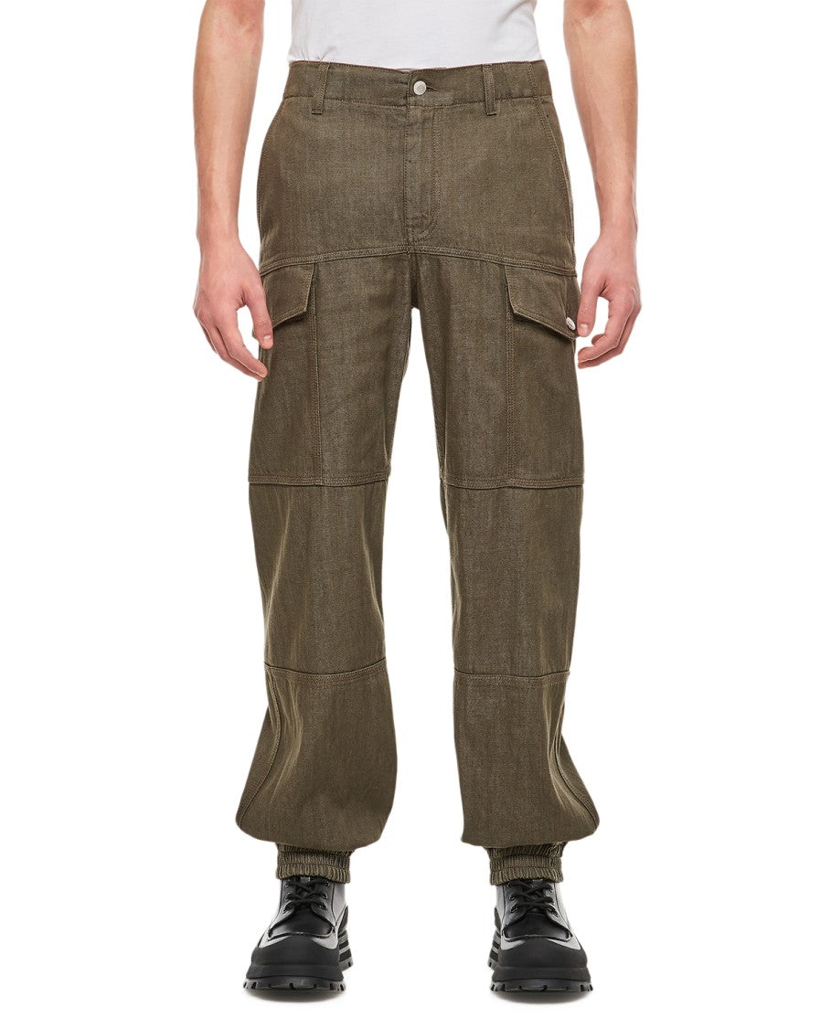 Alexander Mcqueen Denim Cotton Jogger