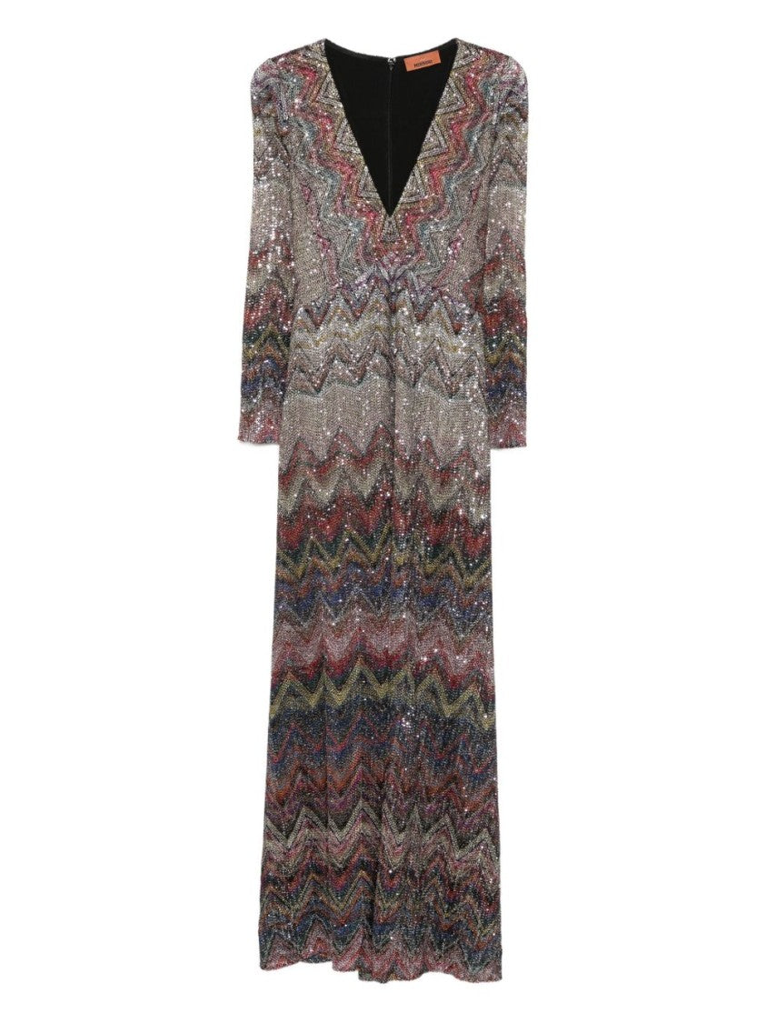 Missoni V-Neck Maxi Dress