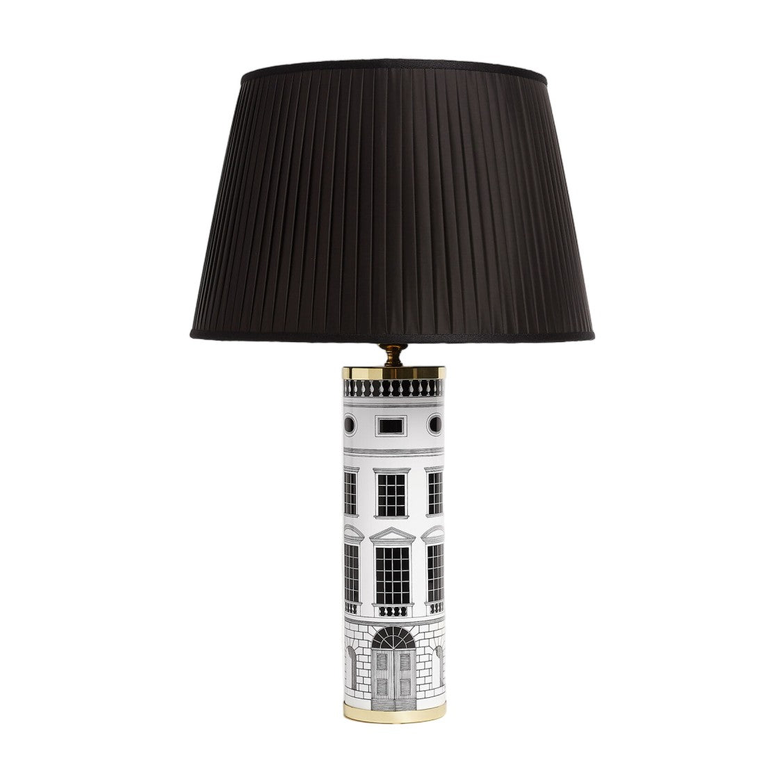 Fornasetti Lampada Base Architettura E Paralume Lamp