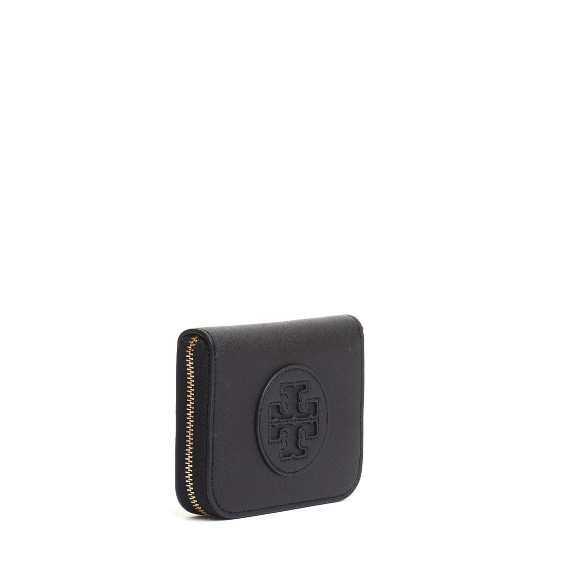 Tory Burch Small Zip Black Wallet